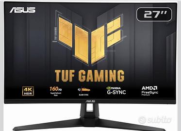 Monitor tuf gaming 4k su ordinazione