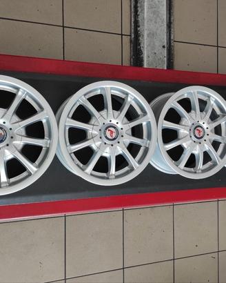 KIT 4 CERCHI 14" CROMODORA CD380 6JX14 ET38