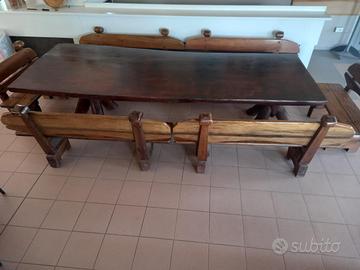 Tavolo legno massiccio