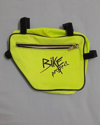Borsa da Telaio Bicicletta Colore Giallo Fluo