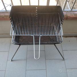 Barbecue portatile in acciaio inox