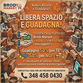 sgombera e guadagna
