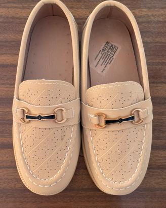 Scarpe mocassini bambino n.30