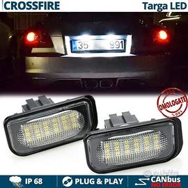 Placchette Luci Targa LED per CHRYSLER CROSSFIRE