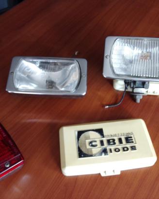 coppia fari fendinebbia vintage