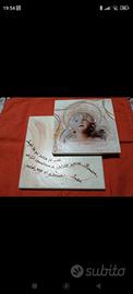 Quadro religioso in legno di angelo 