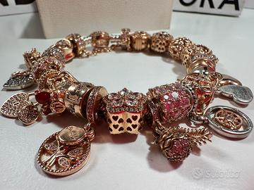 Bracciale originale Pandora oro rosa