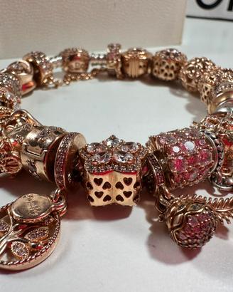 Bracciale originale Pandora oro rosa