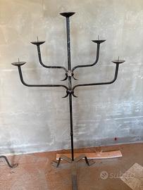Candelabro. Porta lampada