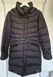 piumino lungo nero Lui-jo 