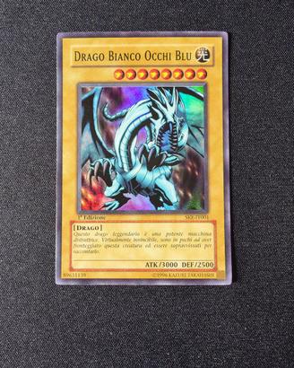 Drago Bianco Occhi Blu ske-it001 1ed | super rare