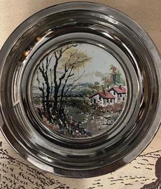 Soprammobile piattino oroten vintage