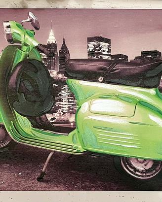 Stampa su tela Vespa