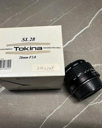 Obiettivo TOKINA SL28 28mm F2.8 Filter size:49mm