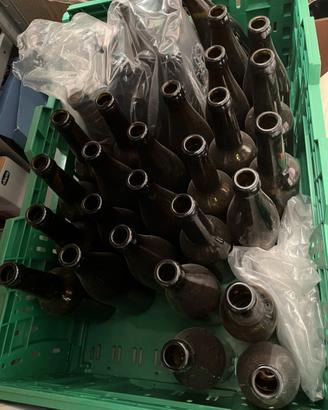 60 bottiglie in vetro da 0,5 litri