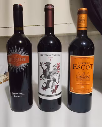 Lotto vini pregiati
