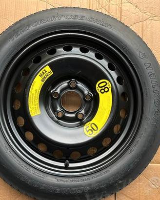 Ruotino da 17 pollici per Nissan Qashqai ecc