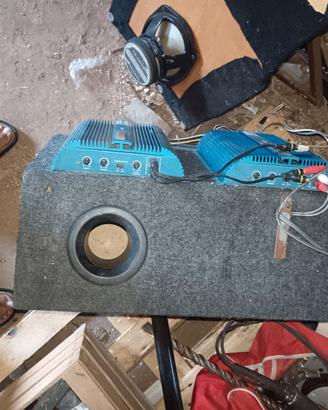 impianto audio macchina 
