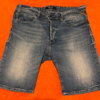 Jeans uomo corti bermuda Replay taglia 33