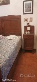 camera da letto in noce
