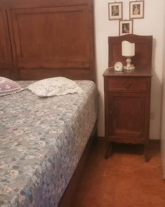 camera da letto in noce