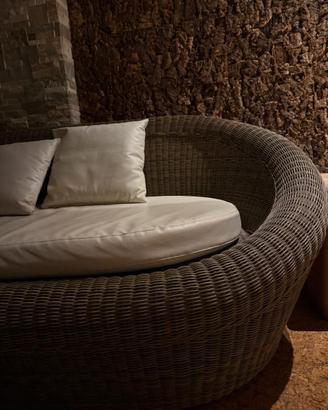 DIVANO IN RATTAN