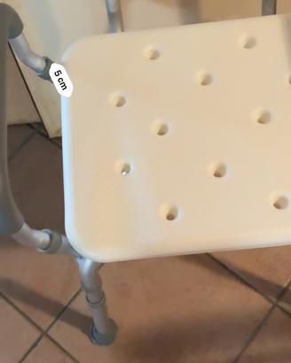 Sedia per doccia per anziani
