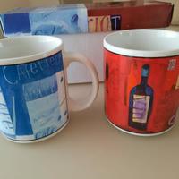 Tazze colazione decorate con scatola