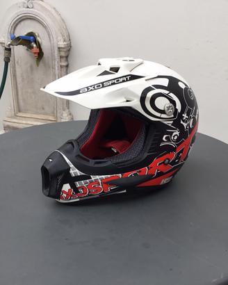 Casco moto cross