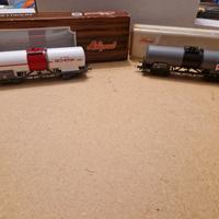 Luliput H0 Coppia Di Carri Cisterna 4 Assi OVP Rif