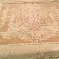 Coperta/Copriletto/tenda vintage sfilato siciliano