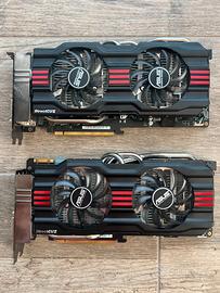 Coppia ASUS GeForce GTX 770 DirectCU II OC 2GB GDD
