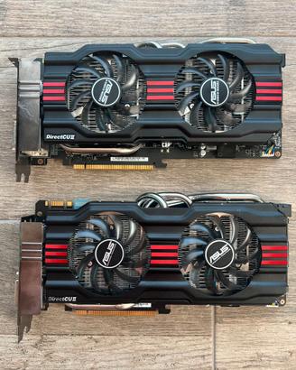 Coppia ASUS GeForce GTX 770 DirectCU II OC 2GB GDD
