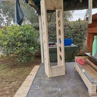 portabottiglie da  parete