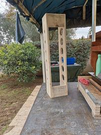 portabottiglie da  parete