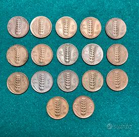 Serie 5 centesimi spiga VE III 1919 - 1936