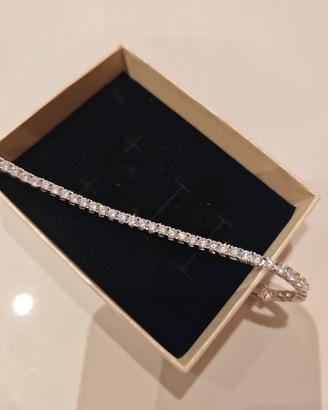 bracciale tennis diamanti  moissanite 