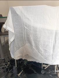 Tenda in puro lino