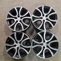 4 cerchi lega peugeot 3008 4008 5008 r18 lt5894
