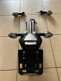 Porta targa originale e frecce anteriori suzukiGSX