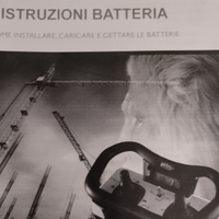 Caricabatteria + batterie TELE RADIO M772020