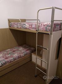 02 letti a castello cameretta