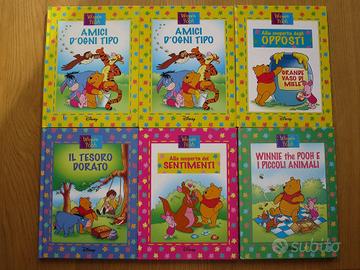 6 Libri Winnie the Pooh per bambini meta' prezzo