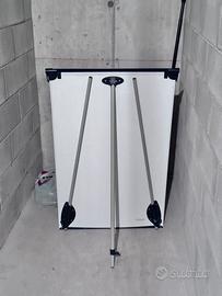 Lavagna magnetica in acciaio NOBO BARRACUDA