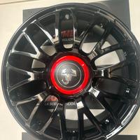 4 CERCHI ORIGINALI FIAT 500 ABARTH RIVERNICIATI NE