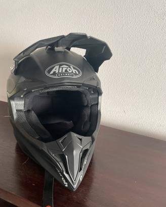 Casco cross Airoh Wraaap nero opaco tg. L