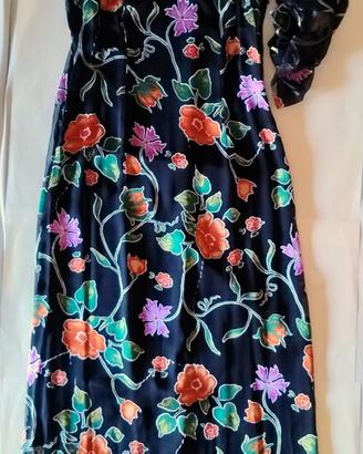 Abito lungo cerimonia/elegante con stola