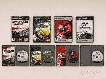 Lotto 4 Giochi PS2 Gran Turismo e L.A. Rush