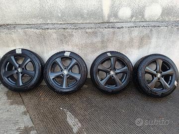 cerchi audi con gomme invernali 225/50/17 98v XL 