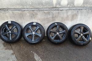 cerchi audi con gomme invernali 225/50/17 98v XL 